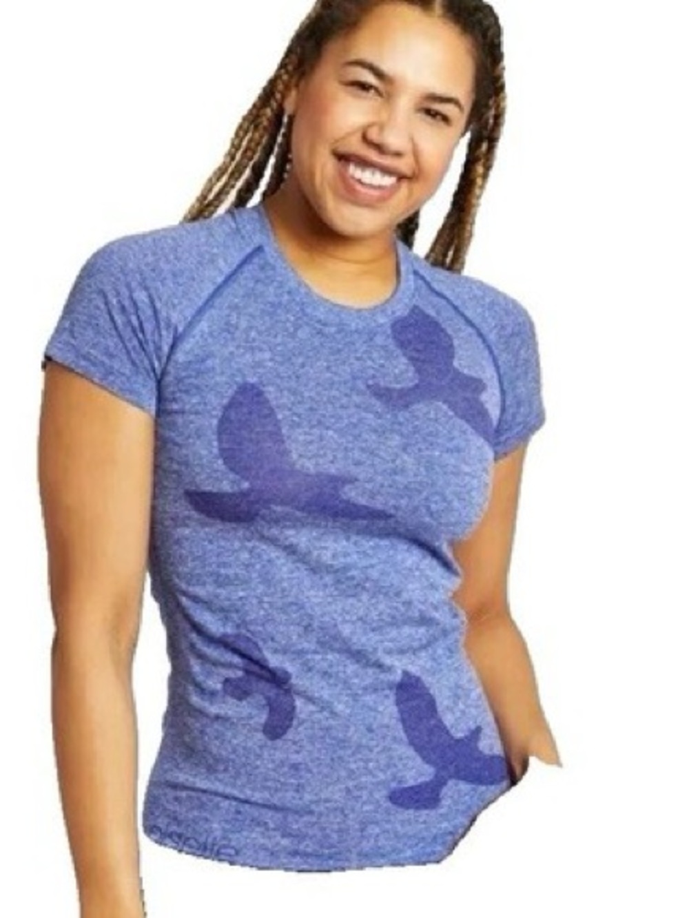 Oiselle Flyte Short Sleeve Running Technical Tee L
